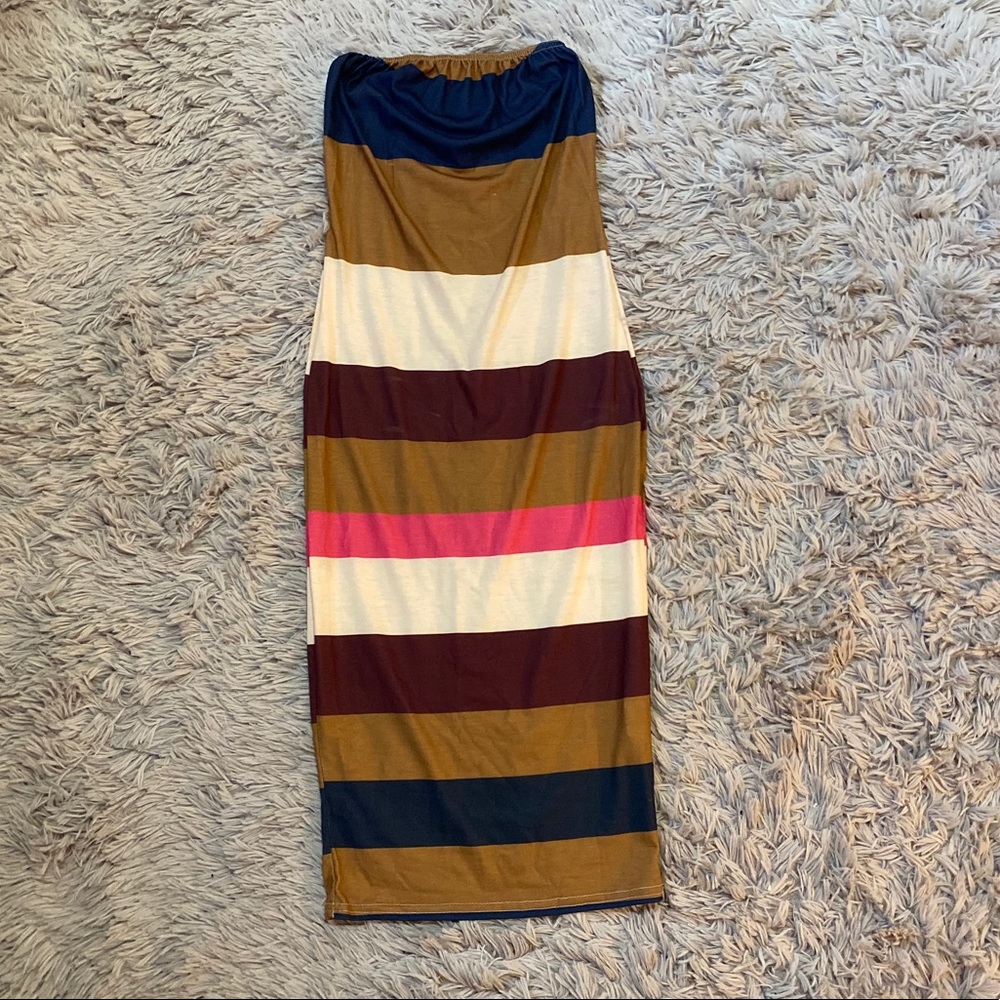 🚨SALE🚨 Boohoo Cute strapless dress